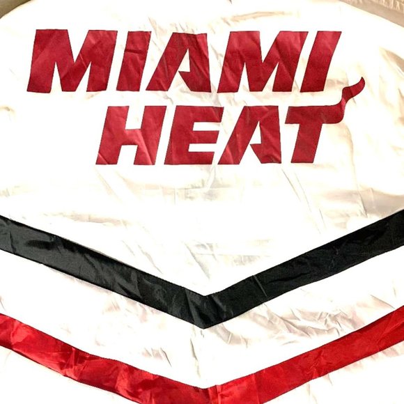 MIAMI HEAT NBA Margin Of Victory Windbreaker Jacket Jacke Anorak SIZE- SMALL - Picture 5 of 6